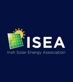Irish Solar Energy Association logo.