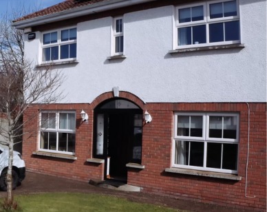 Solar Panel Installation Louth Before Install Image showing the front of the house.